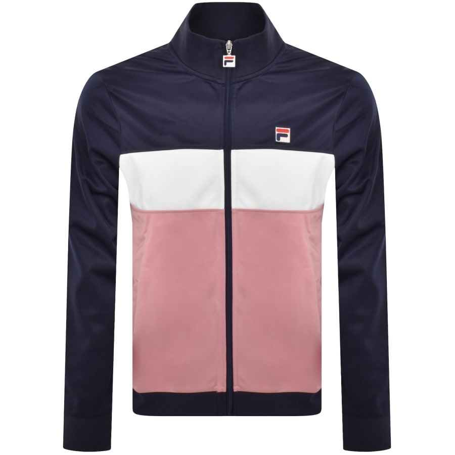 Fila Vintage Conrad Zip Track Top Navy Mainline Menswear Ireland